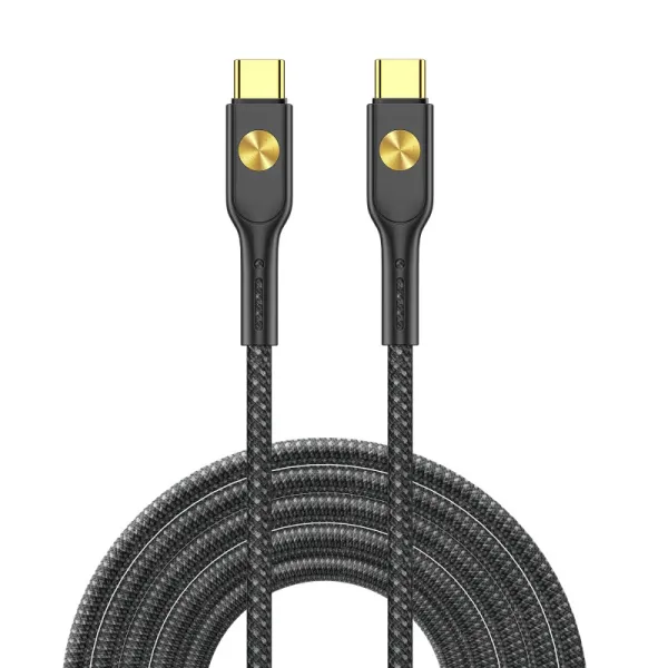 Кабель WIWU City USB-C to USB-C 1m 100W Black